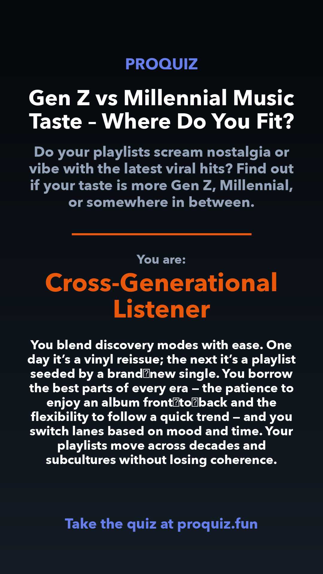 Cross-Generational Listener - Gen Z vs Millennial Music Taste – Where Do You Fit?