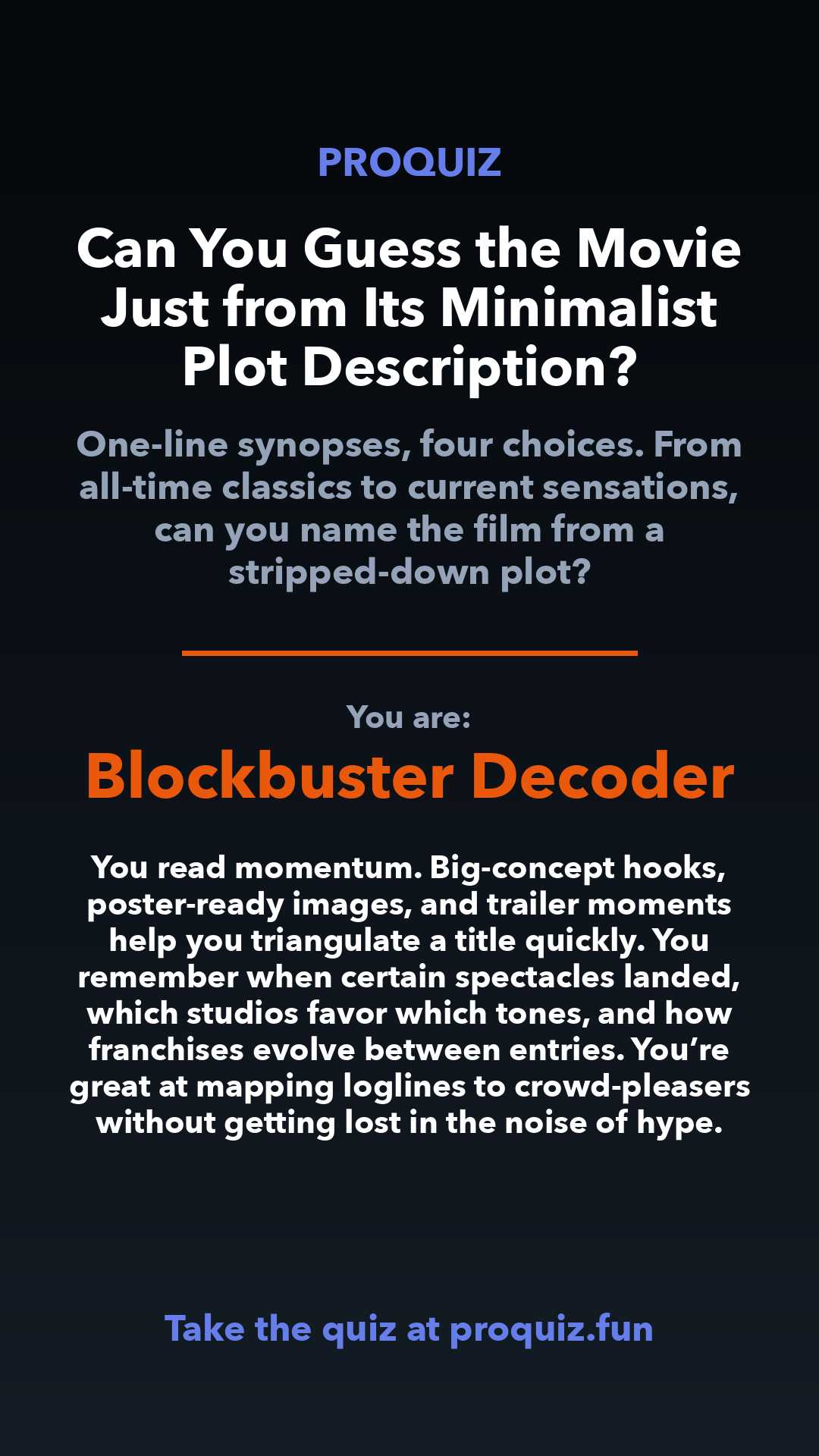 Blockbuster Decoder - Can You Guess the Movie Just from Its Minimalist Plot Description?