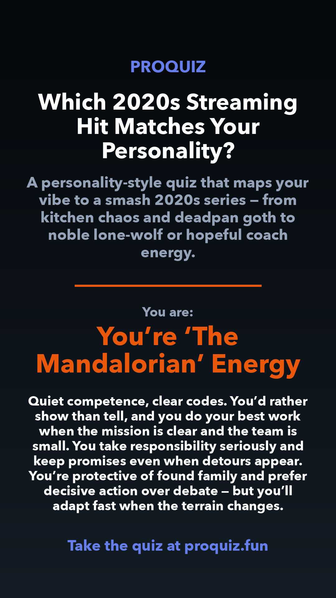 You’re ‘The Mandalorian’ Energy - Which 2020s Streaming Hit Matches Your Personality?